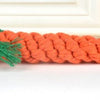 Braided Rope Carrot Toys for Dogs - Pet Dog Toys Cute Lovely