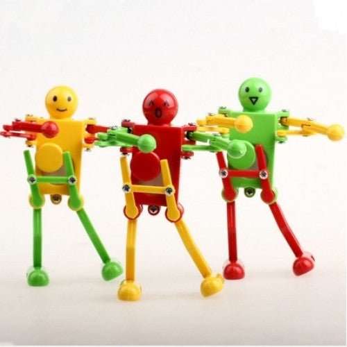 Clockwork Spring Wind Up Dancing Robot For Children Kids Toy Gift